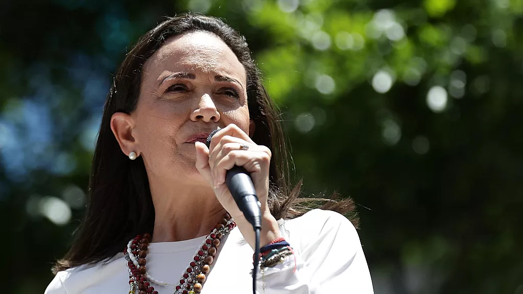 María Corina Machado convoca una marcha por la “libertad” de Venezuela un día antes de la investidura presidencial