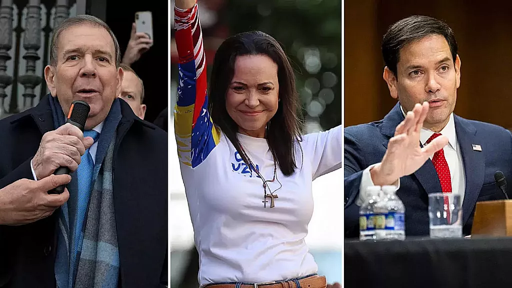 Machado y González Urrutia agradecen a Marco Rubio su &quot;compromiso&quot; con Venezuela