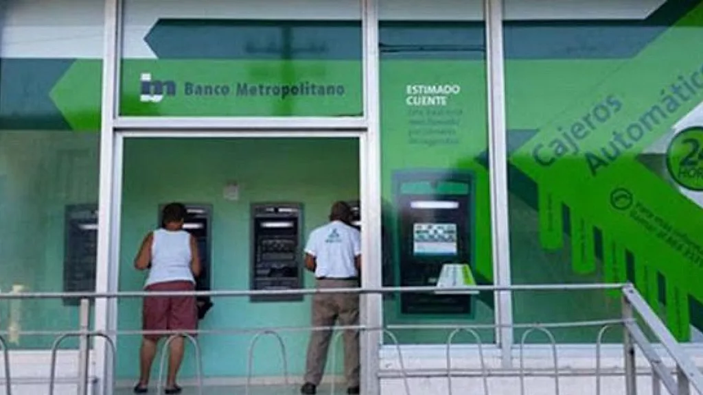 Banco cubano en La Habana