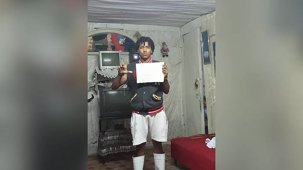 El joven Kany Castillo Figueras