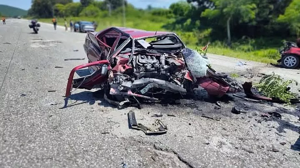 Trágico accidente en la Autopista Nacional