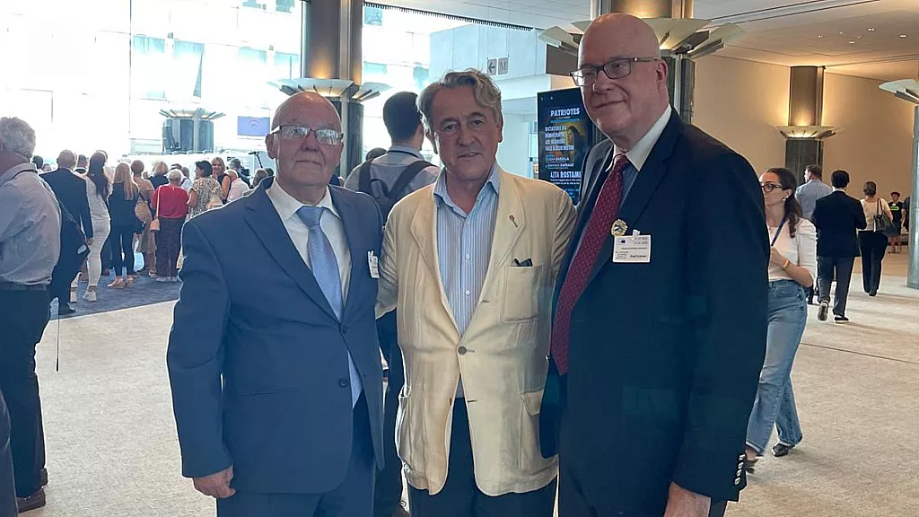 Miembros de la ARC en Bruselas, julio, 2025.