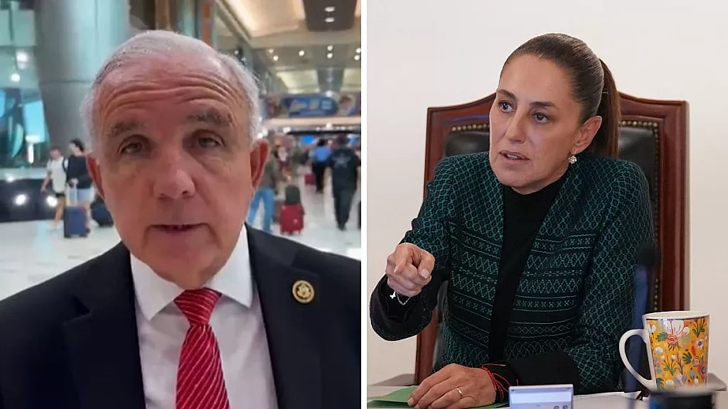 Congresista cubanoamericano Carlos A. Giménez cuestiona a gobierno mexicano.