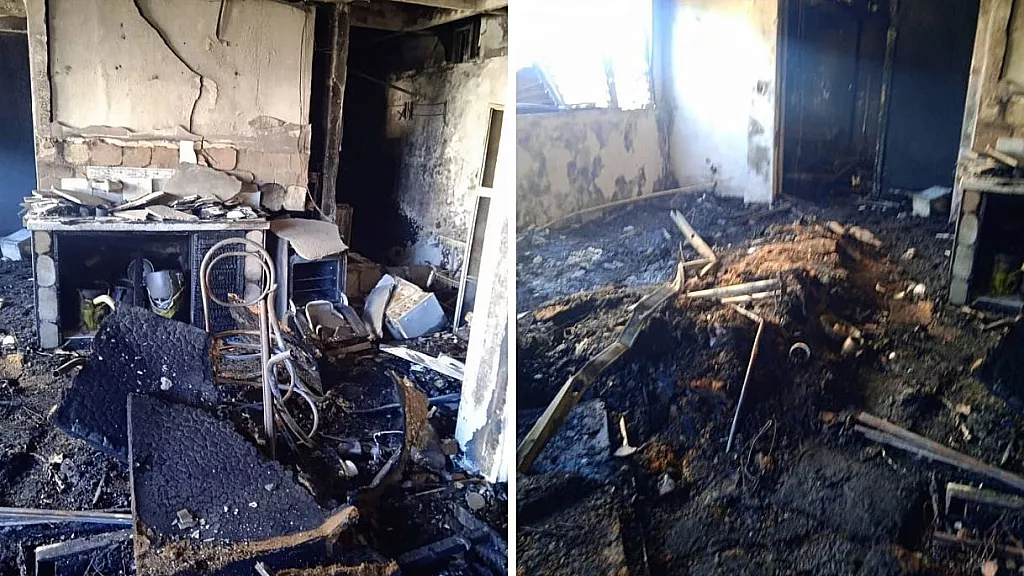 El incendio dejó como saldo fatal una anciana fallecida.