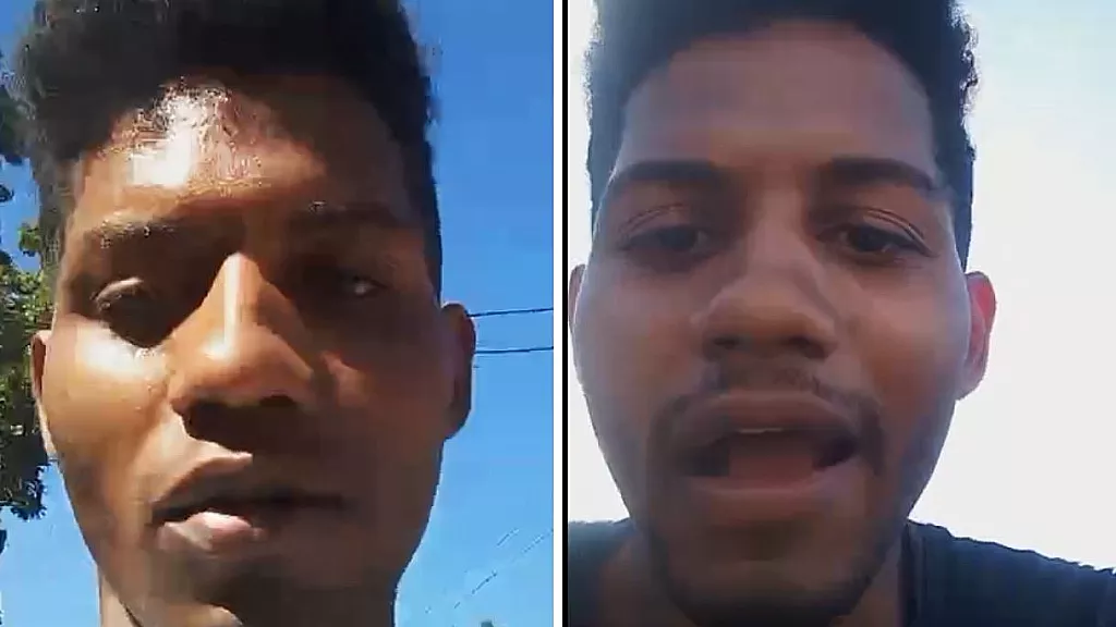 Joven cubano Ankeilys Guerra