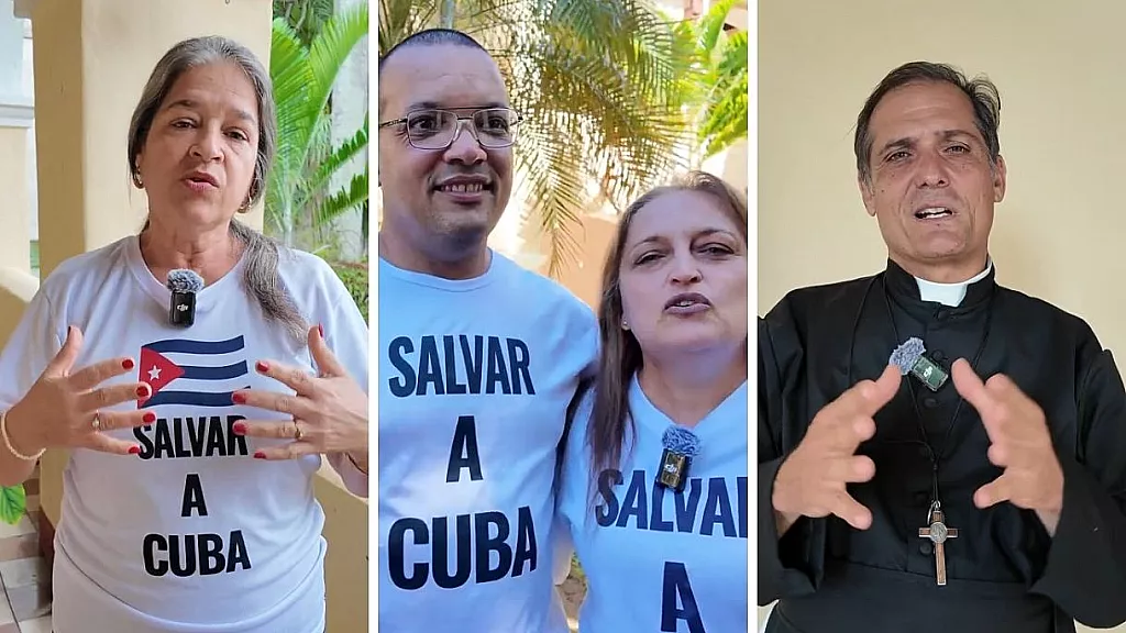 Religiosos cubanos en jornada de oración por la salvación de la isla.