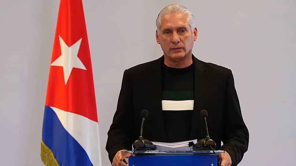 Miguel Díaz-Canel en comparecencia especial el 5 de febrero de 2026.