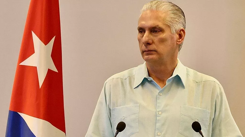 Dictador cubano Miguel Díaz-Canel