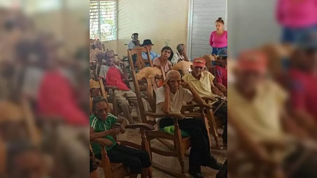 Hogar de ancianos en el municipio de Contramaestre, en la provincia de Santiago de Cuba