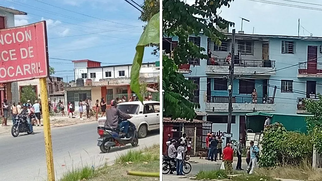 Protesta en Calzada de Diez de Octubre. Abril de 2026.