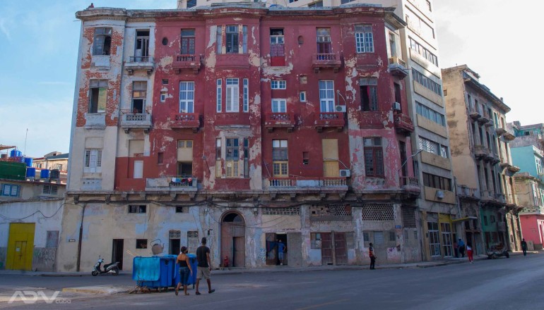 Caída del turismo en Cuba.