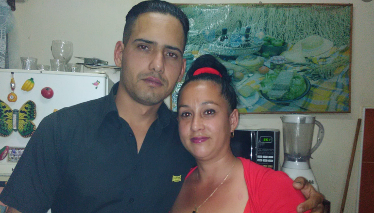 Yosvany Rosell García y Mailin Rodríguez Sánchez