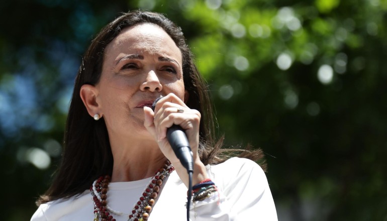 María Corina Machado convoca una marcha por la “libertad” de Venezuela un día antes de la investidura presidencial 