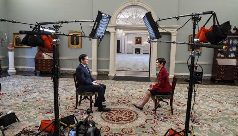 Marco Rubio en entrevista con Catherine Herridge