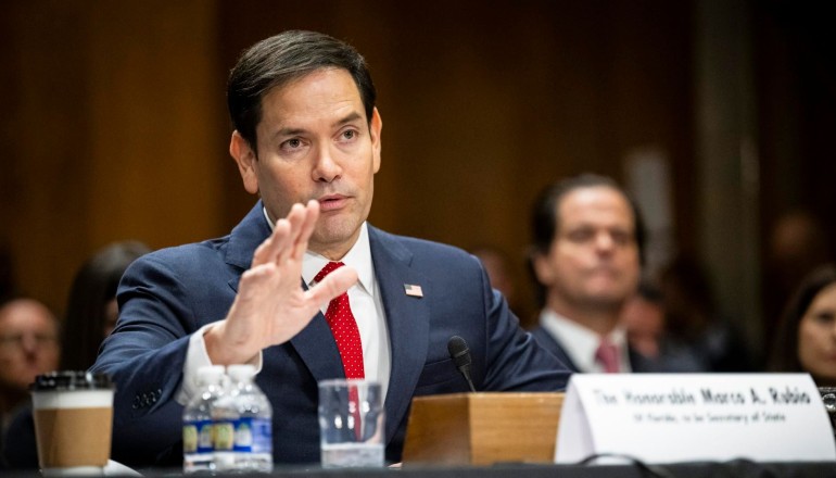 Rubio dice que, si alguno de los deportados no pertenece al Tren de Aragua, El Salvador podría enviarlos a Venezuela