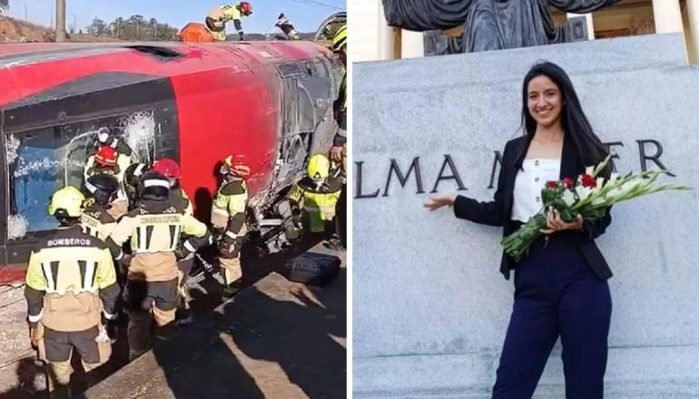 Una cubana herida y una desaparecida en fatal accidente ferroviario en España