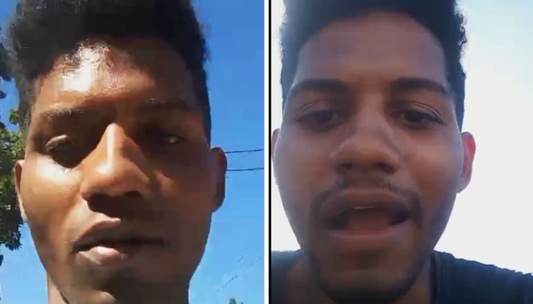 Joven cubano Ankeilys Guerra