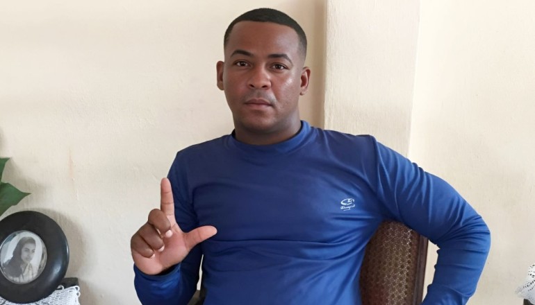 El prisionero político Roilán Álvarez