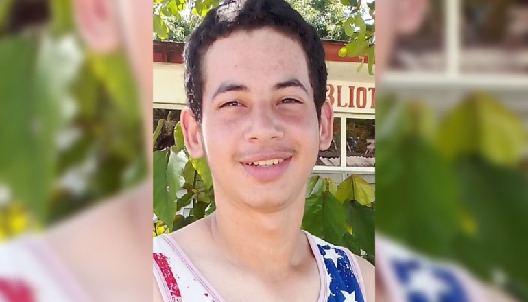 Joven Dailier Rodríguez Tamayo, de 19 años