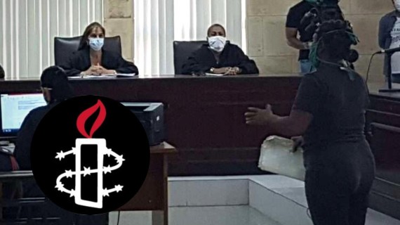 Amnistía Internacional y juicios en Cuba. Fotomontaje: ADN Cuba Amnistía Internacional y juicios en Cuba. Fotomontaje: ADN Cuba