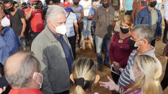 Díaz-Canel en Pinar del Río Díaz-Canel en Pinar del Río