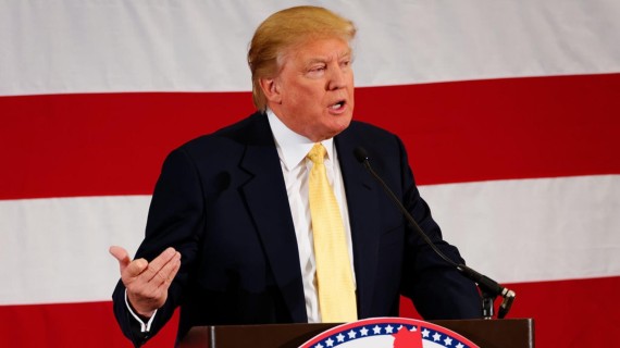 Donald Trump dando un discurso. Foto: Michael Vadon Donald Trump dando un discurso. Foto: Michael Vadon