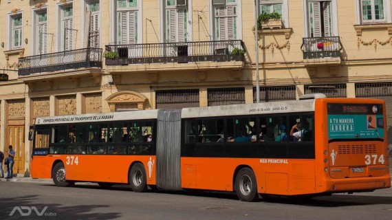 Autobús del transporte público en La Habana. Foto: ADN Cuba Autobús del transporte público en La Habana. Foto: ADN Cuba