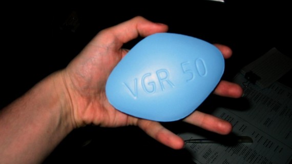 Imagen de referencia de pastilla gigante de Viagra. Foto: Simon Willison Imagen de referencia de pastilla gigante de Viagra. Foto: Simon Willison