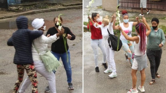 EEUU condena detención de Damas de Blanco y de Bárbara Farrat Las activistas cubanas se dirigían a la Iglesia de Santa Rita y fueron reprimidas violentamente por agentes de la Seguridad del Estado