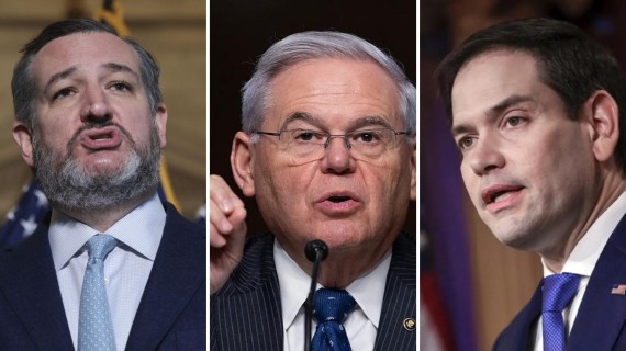 Ted Cruz, Bob Menéndez, Marco Rubio Ted Cruz, Bob Menéndez, Marco Rubio