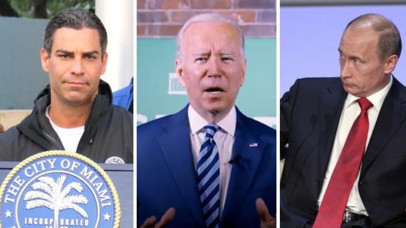 Francis Suárez, Biden y Putin Francis Suárez, Biden y Putin