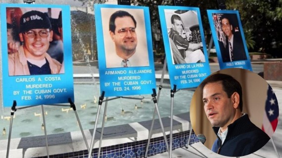 Rubio rinde homenaje a Hermanos al Rescate derribados por régimen cubano Rubio rinde homenaje a Hermanos al Rescate derribados por régimen cubano