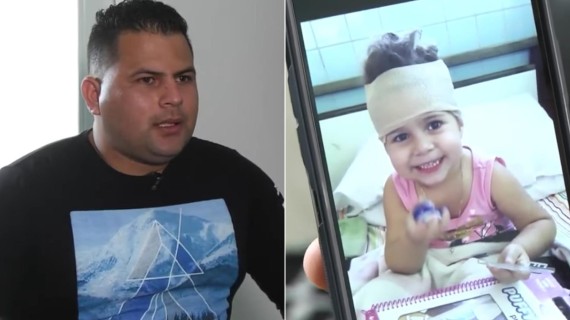 René Alejandro Rodríguez y su hija Ashly