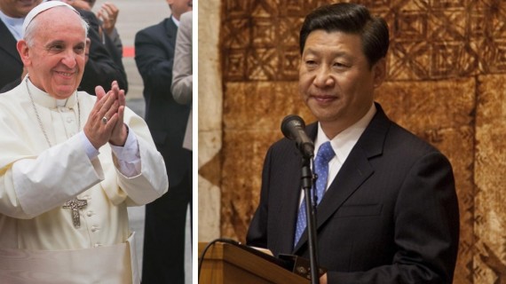 Papa Francisco y Xi Jinping Papa Francisco y Xi Jinping