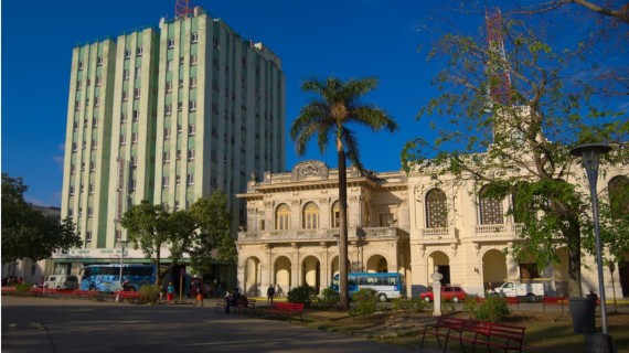 Imagen de referencia. Parque Vidal en el centro de Santa Clara, capital provincial Imagen de referencia. Parque Vidal en el centro de Santa Clara, capital provincial