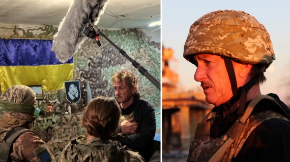 Sean Penn en guerra de Ucrania