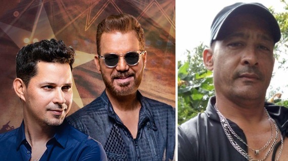 Leoni Torres, Willy Chirino y músico asesinado en Cuba. Fotomontaje: ADN Cuba Leoni Torres, Willy Chirino y músico asesinado en Cuba. Fotomontaje: ADN Cuba