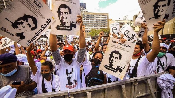 Protestas contra Alex Saab Protestas contra Alex Saab