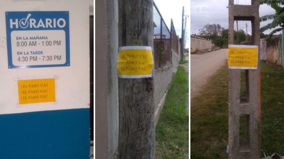 La Habana: Aparecen más carteles de apoyo al Paro Nacional En las últimas semanas se ha acelerado este fenómeno en importantes vías públicas de La Habana y otras ciudades