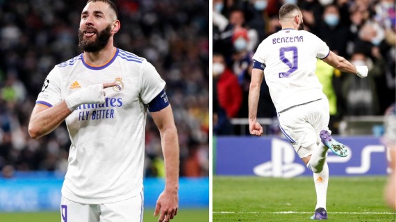 Benzema, estrella del Real Madrid. Foto: Twitter del equipo Benzema, estrella del Real Madrid. Foto: Twitter del equipo