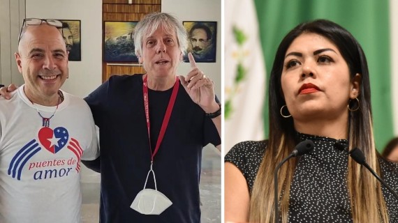 Carlos Lazo y Virulo, activistas castristas en México Carlos Lazo y Virulo, activistas castristas en México