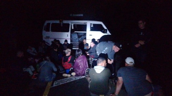 Cubanos detenidos en República Dominicana. Foto: Armada Dominicana Cubanos detenidos en República Dominicana. Foto: Armada Dominicana