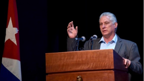 Presidente de Cuba Miguel Díaz-Canel. Foto: ACN Presidente de Cuba Miguel Díaz-Canel. Foto: ACN