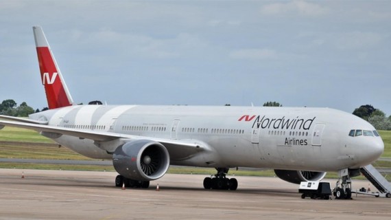 Avión de la compañía rusa Nordwind. Foto: Alec Wilson Avión de la compañía rusa Nordwind. Foto: Alec Wilson