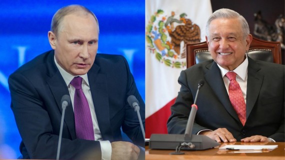 Putin y AMLO. Fotomontaje: ADN Cuba Putin y AMLO. Fotomontaje: ADN Cuba