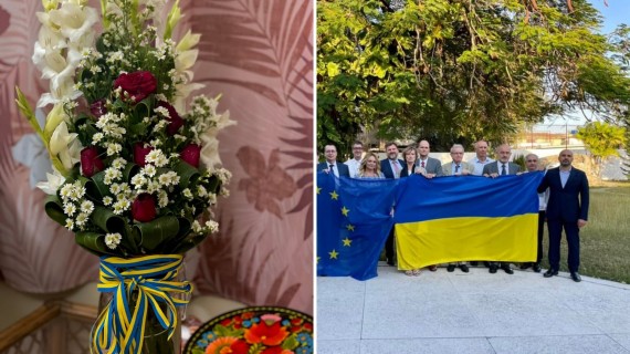 Embajada de Ucrania en Cuba agradece apoyo del pueblo cubano  También el pasado 28 de febrero los teléfonos fijos de la Embajada colapsaron debido a la cantidad de llamadas de apoyo que han recibido de parte del pueblo cubano