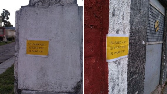 Aparecen nuevos carteles de apoyo al Paro Nacional en Cuba Más ciudadanos en la Isla se siguen uniendo a la campaña del Paro Nacional por la Libertad, que convoca a la población a cesar toda forma de cooperación con el régimen cubano