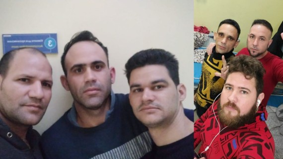 Cubanos retenidos en Ucrania pidieron armas para enfrentar invasión rusa Santana se encuentra retenido en un centro de migrantes junto a otros ocho cubanos en la ciudad de Mykoláiv, a 65 kilómetros del mar Negro, y ahí les sorprendió la guerra