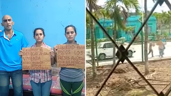 Holguín: Detienen a hermanos Miranda Leyva "También responsabilizamos al órgano represivo y delincuente de Instrucción Penal, pues siempre nos golpean dentro de los carros y nos torturan", agregó Ada Iris Miranda Leyva