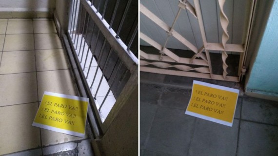 Aparecen carteles de apoyo al Paro Nacional en casas cubanas Esta organización considera que la difusión de la campaña se ha acelerado en los días en que el régimen condenó a 127 personas de La Habana a un total de 1916 años de prisión